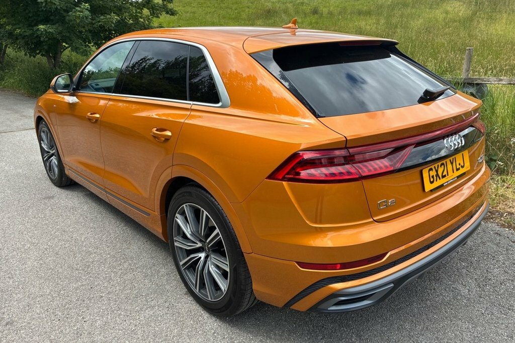 Audi Q8 3L S Line GX21YLJ Orange #6