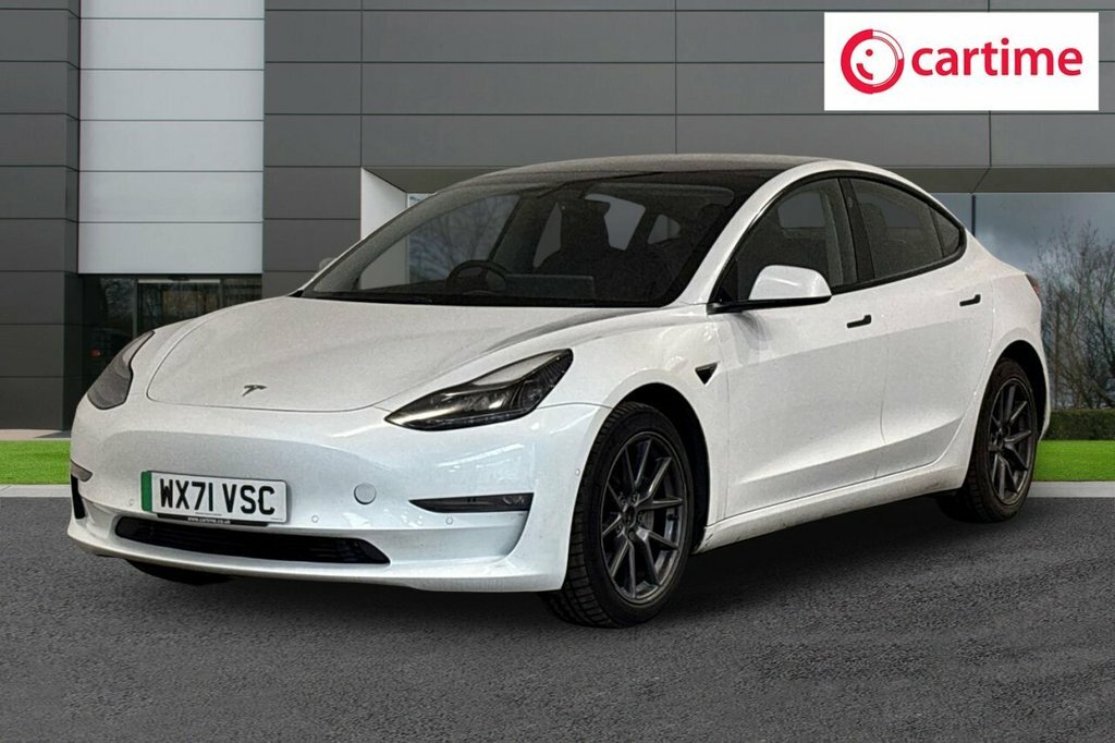 Tesla Model 3 Saloon WX71VSC White #6