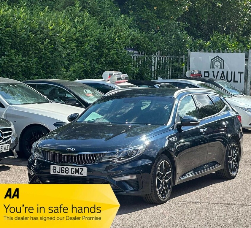 Kia Optima Estate 1.6 Crdi 3 Sportswagon Dct Euro 6 Ss BJ68GMZ Blue