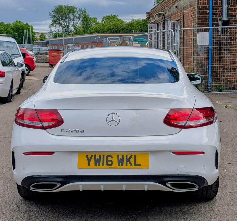 Mercedes-Benz C Class 2.1 C220d Amg Line Premium G-tronic Euro 6 Ss White #6