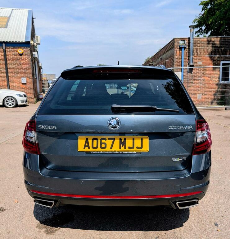 Skoda Octavia 2.0 Tsi Vrs Euro 6 Ss Grey #5