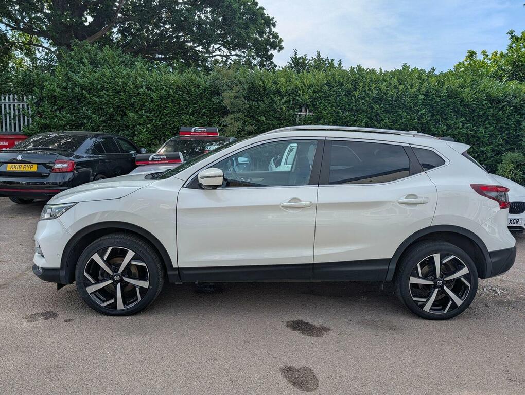 Nissan Qashqai 1.5 Dci Tekna Euro 6 Ss White #4