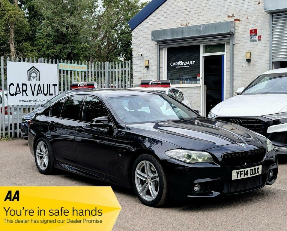 BMW 5 Series 2.0 520D M Sport Euro 6 Ss Black #4