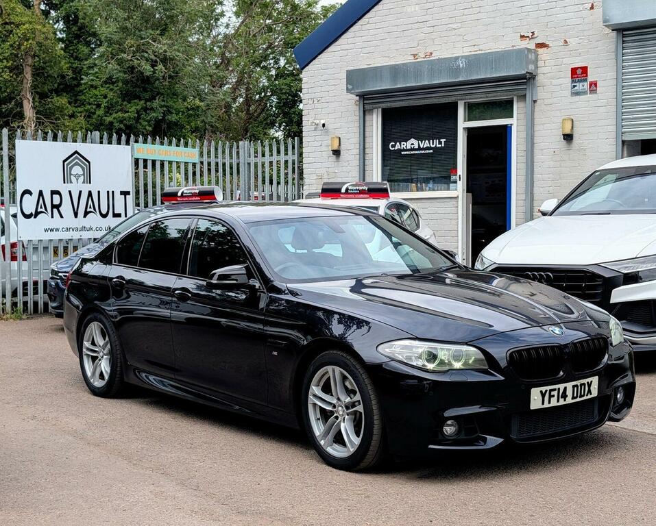 BMW 5 Series 2.0 520D M Sport Euro 6 Ss Black #5