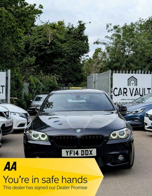 BMW 5 Series 2.0 520D M Sport Euro 6 Ss Black #2