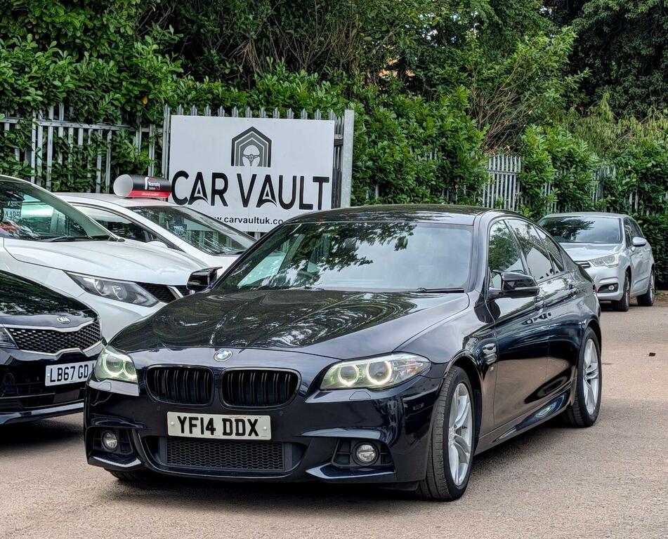 BMW 5 Series 2.0 520D M Sport Euro 6 Ss Black #6