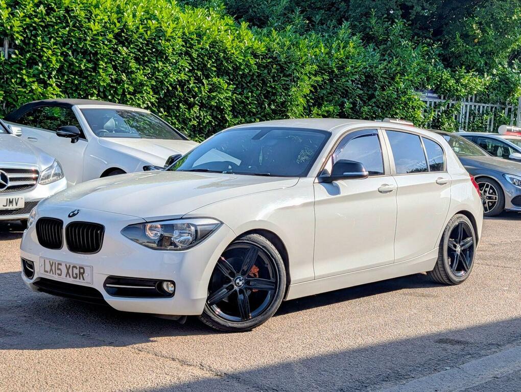 BMW 1 Series Hatchback 2.0 116D Sport Euro 5 Ss 201515 White #4