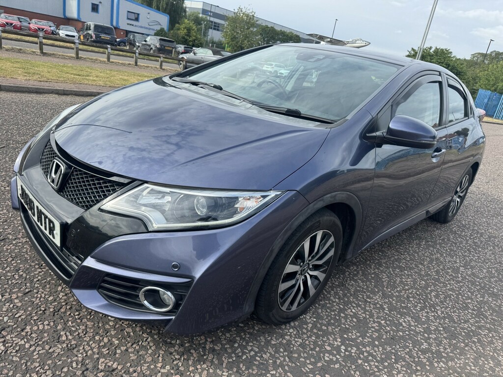 Honda Civic 1.6 I-dtec Se Plus Blue #2