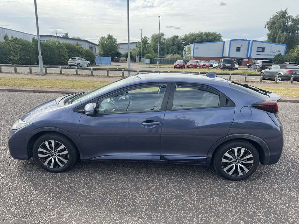 Honda Civic 1.6 I-dtec Se Plus Blue #3