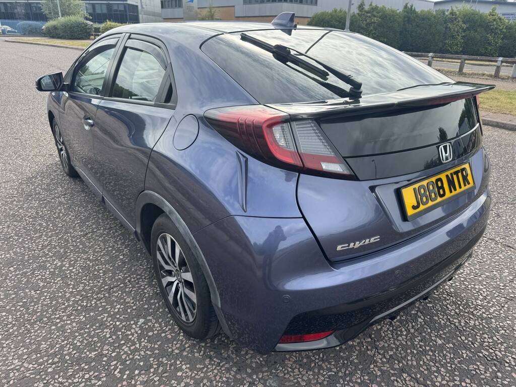 Honda Civic 1.6 I-dtec Se Plus Blue #4