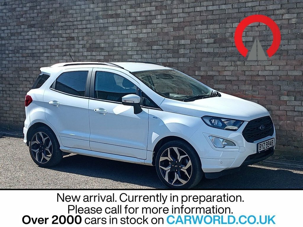 Ford Ecosport 1L St-line White
