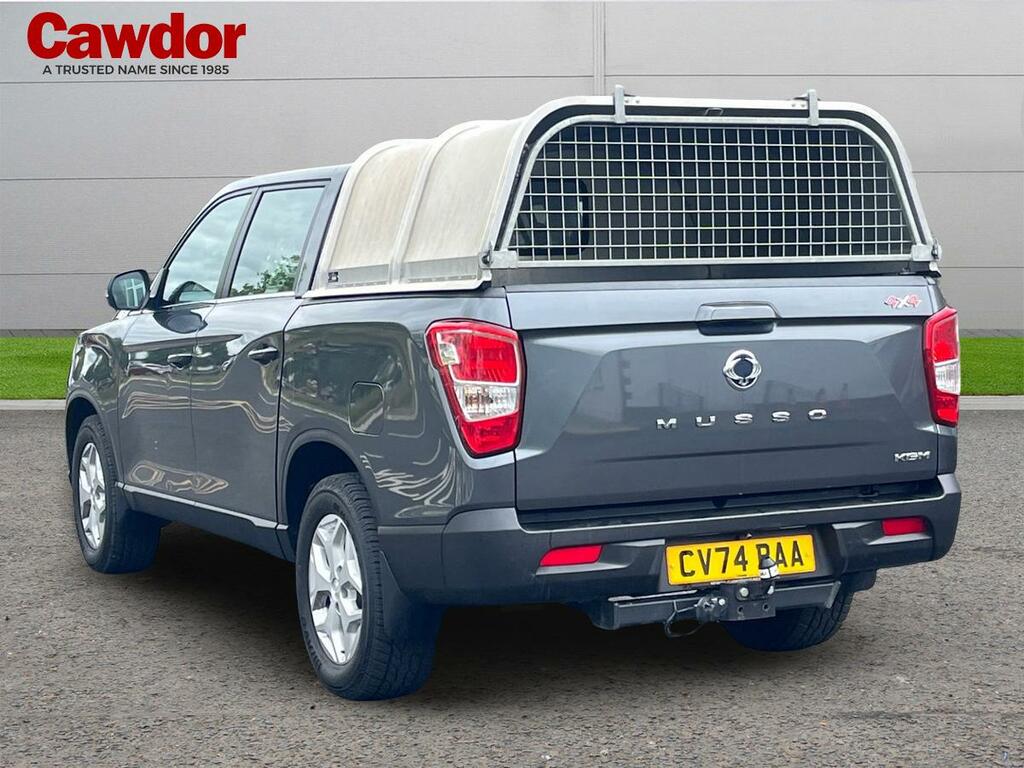 SsangYong Musso Exdouble Cab Grey #5