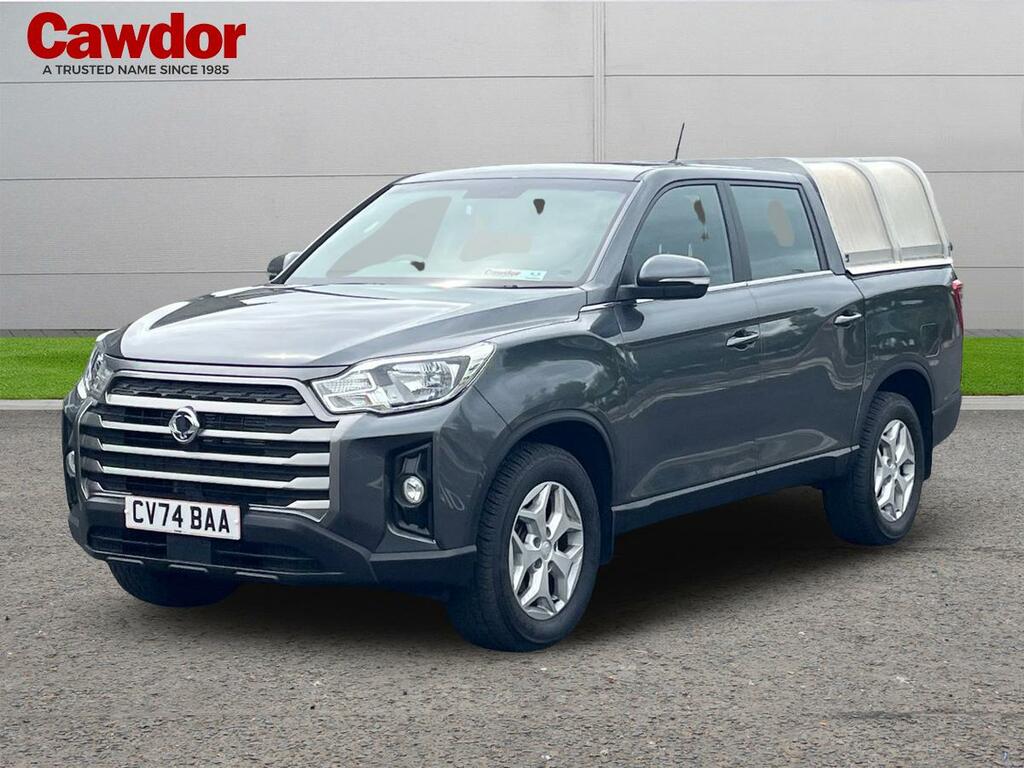 SsangYong Musso 2.2D Saracen Pickup Double Cab 4Wd Silver #7