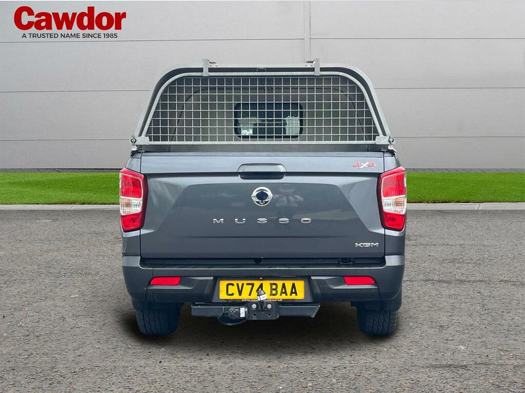 SsangYong Musso Exdouble Cab Grey #4