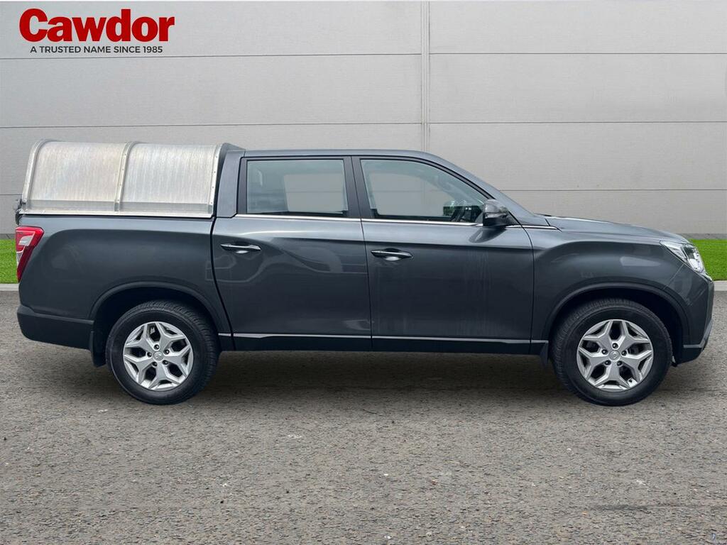 SsangYong Musso Exdouble Cab Grey #2