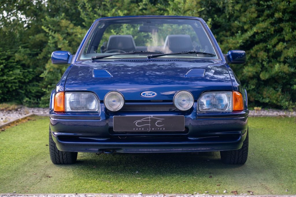 Ford Escort Convertible Blue #3