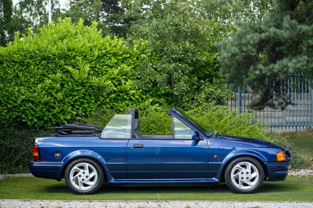 Ford Escort Convertible Blue #2