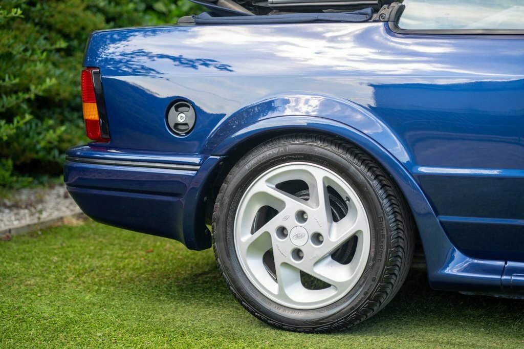 Ford Escort Convertible Blue #4
