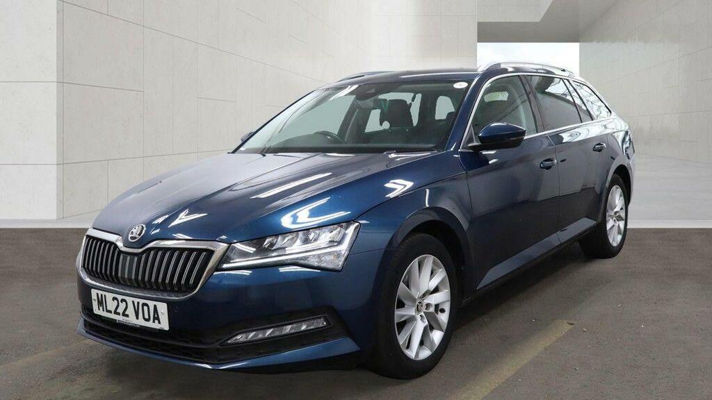 Skoda Superb 2.0 Tdi Se Technology Euro 6 Ss Blue #2