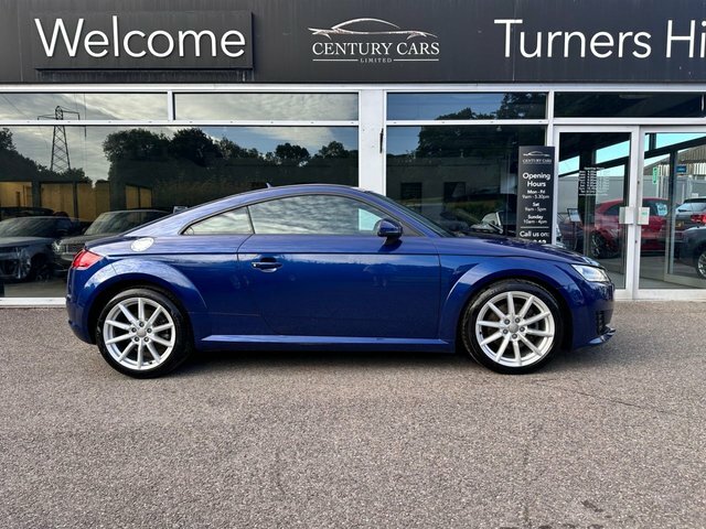 Audi TT Coupe Blue #4