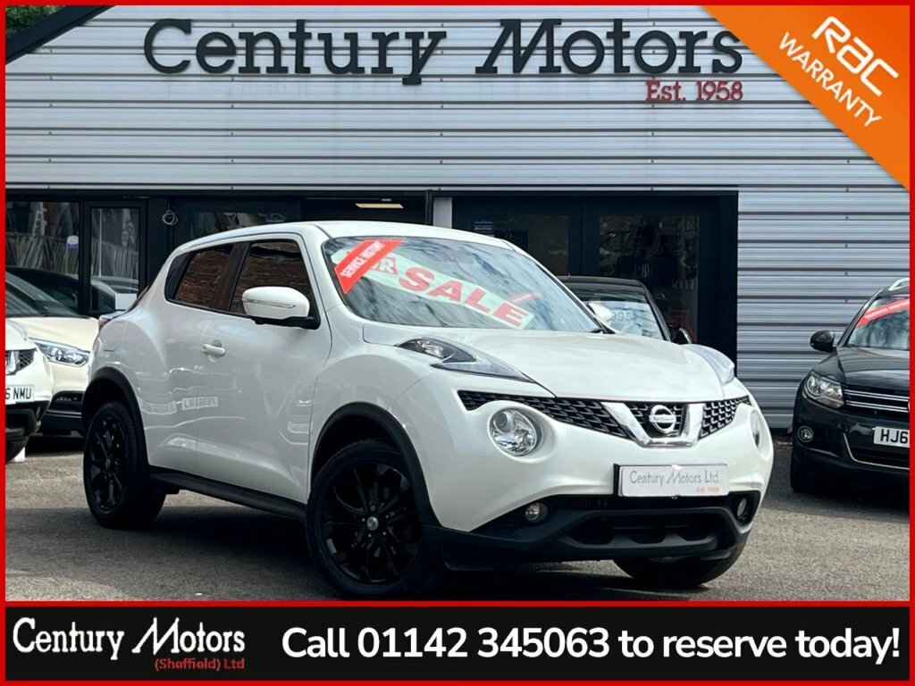 Nissan Juke 1L Tekna White