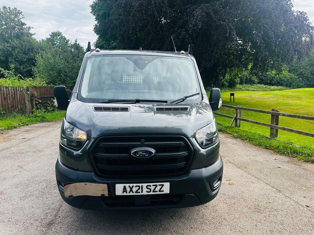Ford Transit Custom 2.0 350 Ecoblue Leader Rwd L4 Euro 6 Ss AX21SZZ Grey #5