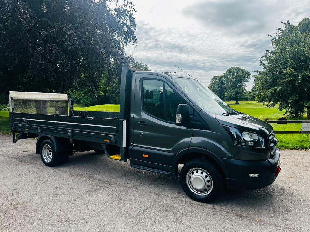 Ford Transit Custom 2.0 350 Ecoblue Leader Rwd L4 Euro 6 Ss AX21SZZ Grey #2