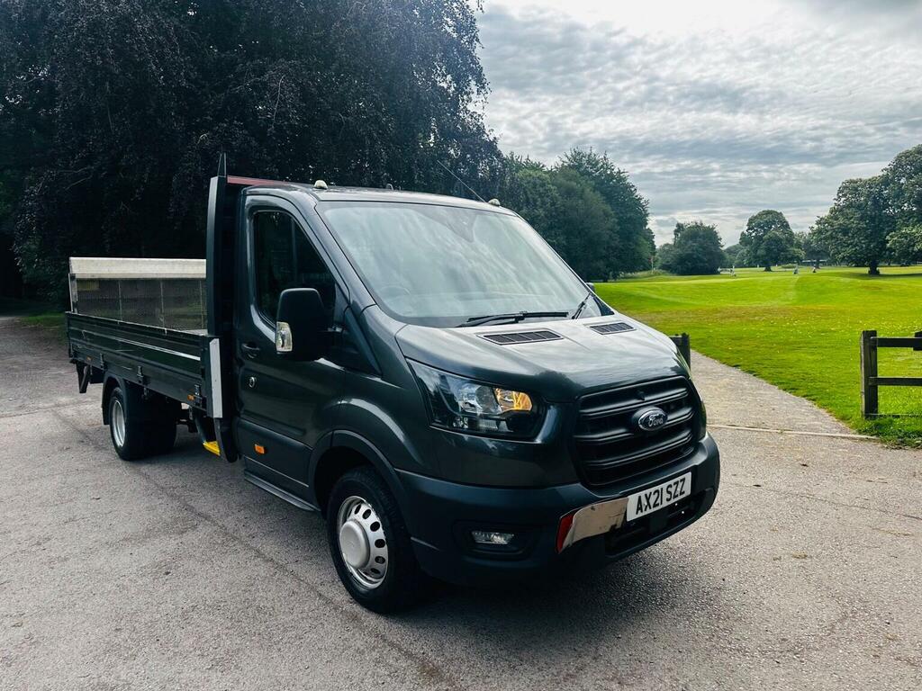 Ford Transit Custom 2.0 350 Ecoblue Leader Rwd L4 Euro 6 Ss AX21SZZ Grey #6