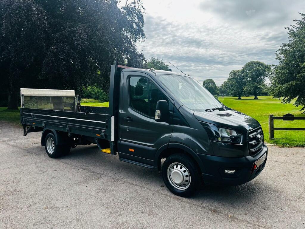 Ford Transit Custom 2.0 350 Ecoblue Leader Rwd L4 Euro 6 Ss AX21SZZ Grey #3