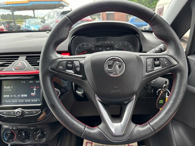 Vauxhall Corsa 1.4I Turbo Ecotec Sri VX Line Hatchback BU67DGY Black #4