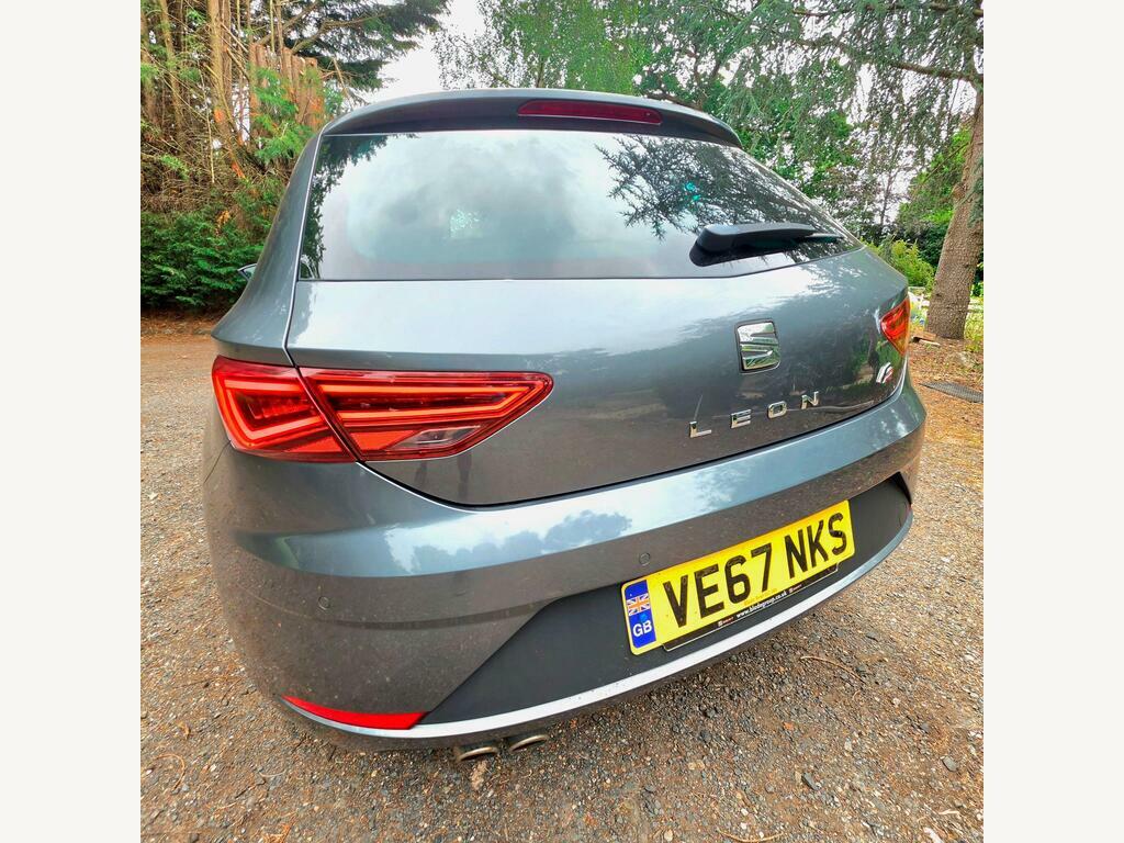 Seat Leon 2.0 Tsi Cupra 290 Sport Tourer Dsg Euro 6 Ss White #9