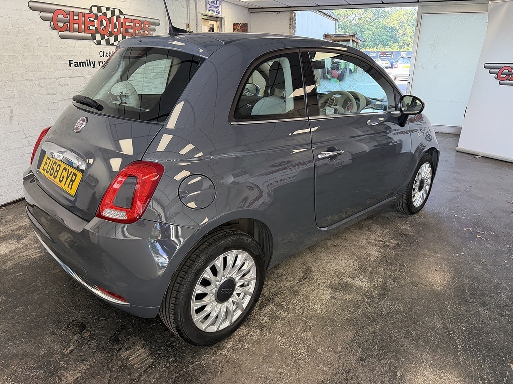Fiat 500 Lounge Grey #6