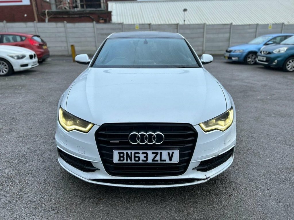 Audi A6 Saloon 2L Black Edition White #2