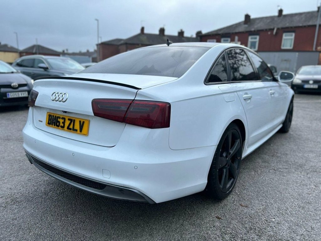 Audi A6 Saloon 2L Black Edition White #6