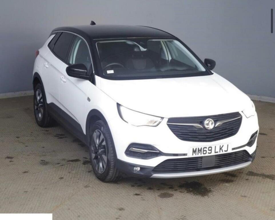 Vauxhall Grandland X 1.2 Turbo Sri Nav Euro 6 Ss White