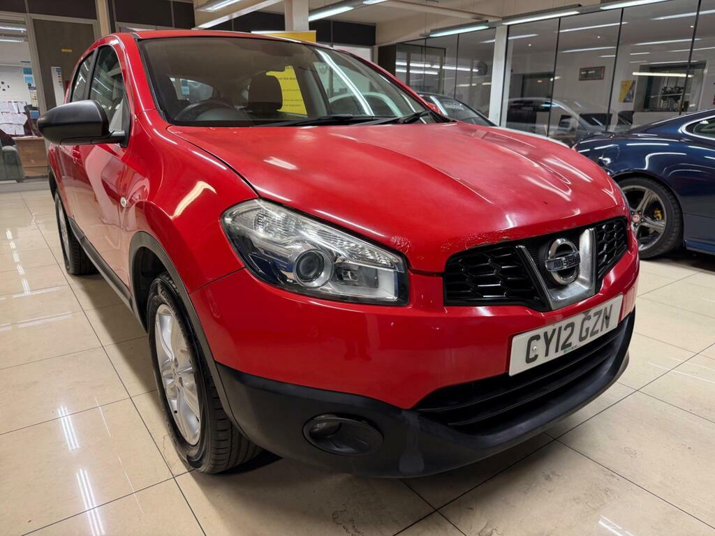 Nissan Qashqai 1.6 N-tec Plus 117 Bhp White #1
