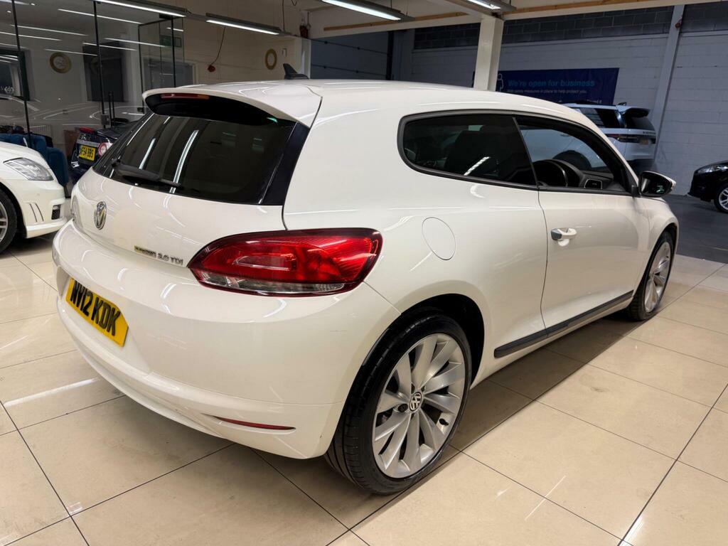 Volkswagen Scirocco 2.0 Tdi Bluemotion Tech Gt Euro 5 S S White #6