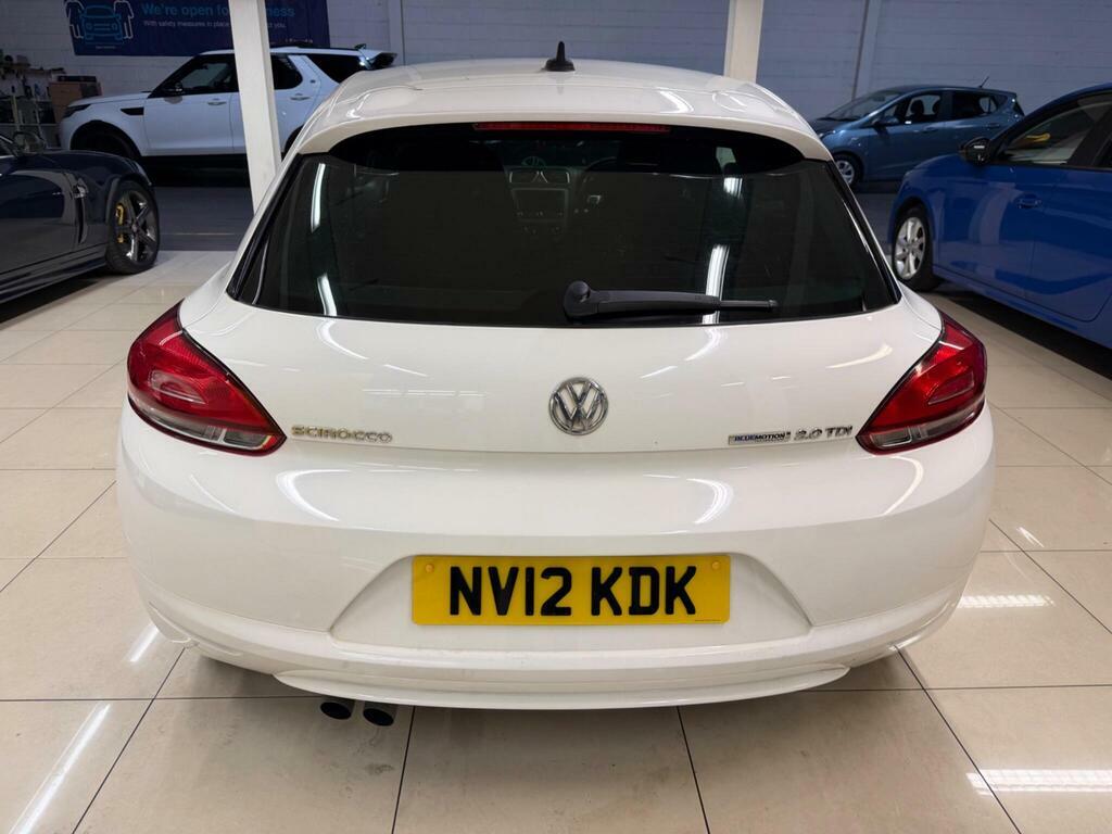 Volkswagen Scirocco 2.0 Tdi Bluemotion Tech Gt Euro 5 S S White #5