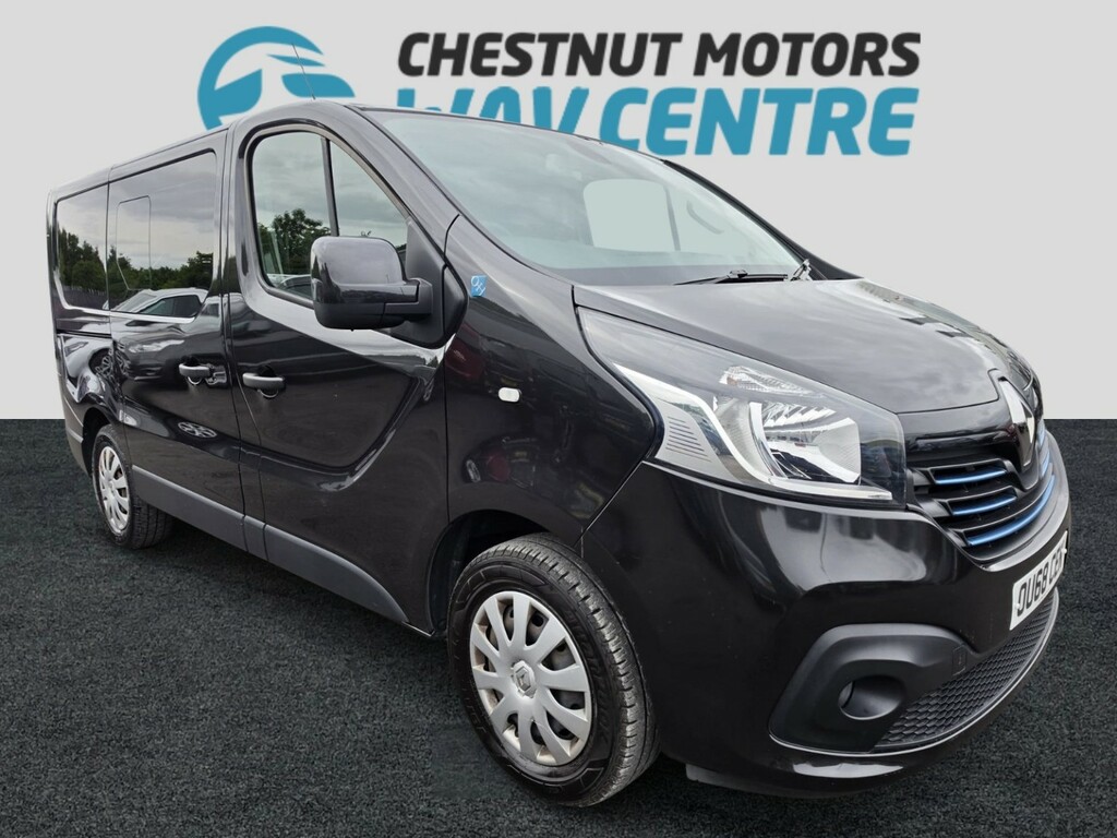 Renault Trafic Wheelchair Accessible Vehicle Wav Wheelchair Acces OU68CEK Black #3