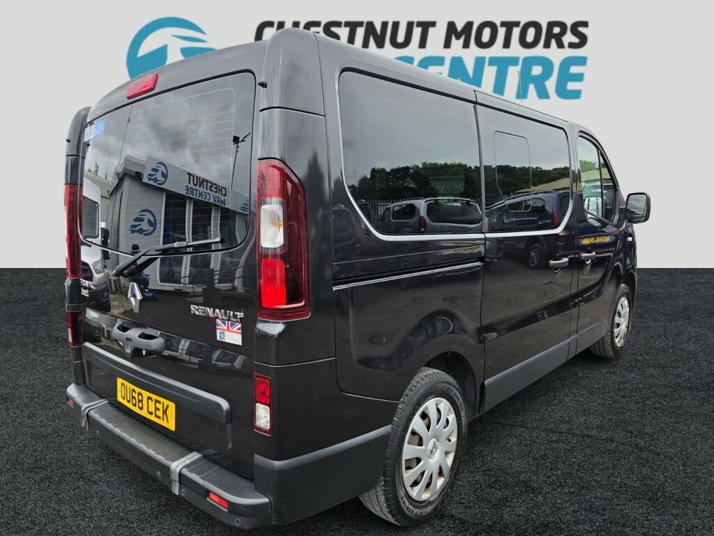 Renault Trafic Wheelchair Accessible Vehicle Wav Wheelchair Acces OU68CEK Black #6