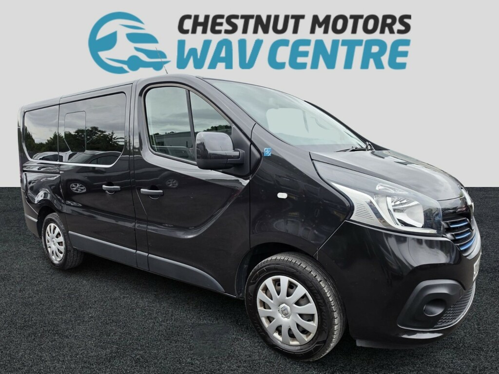 Renault Trafic Wheelchair Accessible Vehicle Wav Wheelchair Acces OU68CEK Black #4