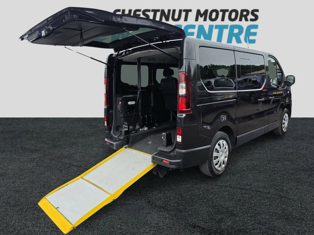 Renault Trafic Wheelchair Accessible Vehicle Wav Wheelchair Acces Black