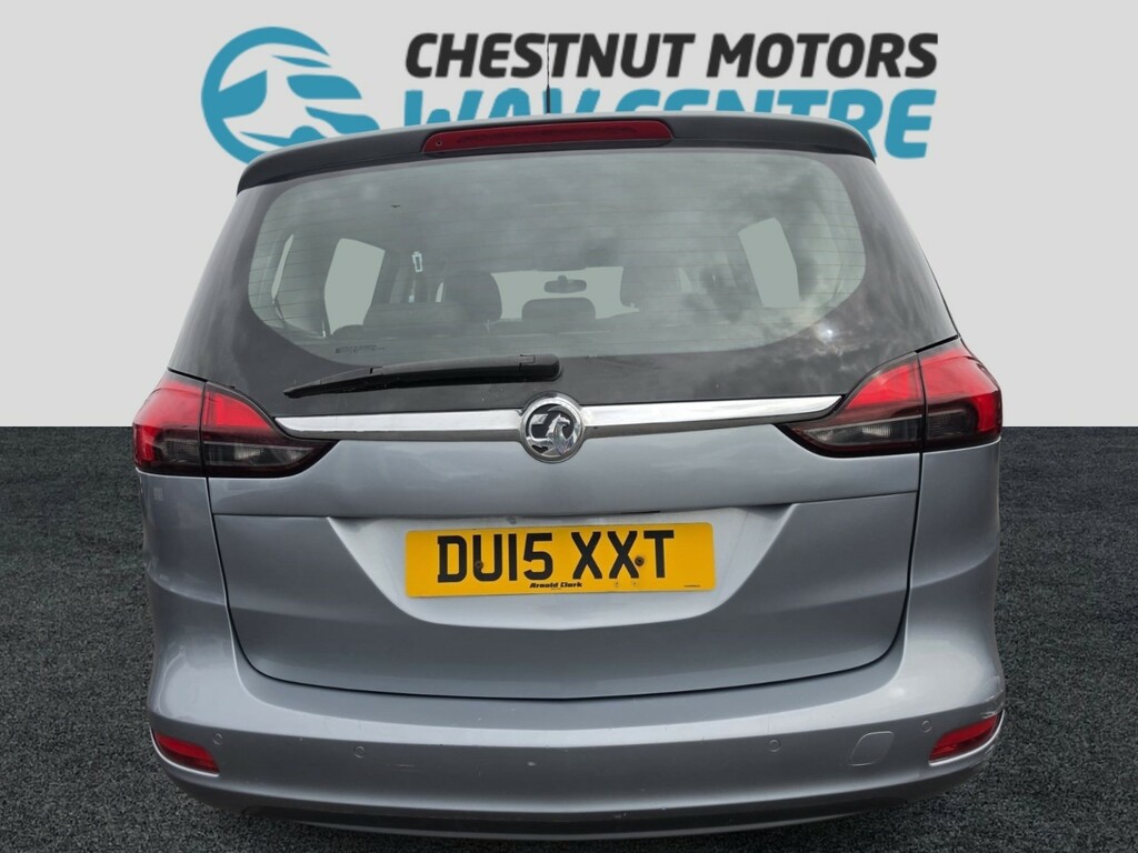 Vauxhall Zafira Tourer 1.8 16V Exclusiv Silver #5
