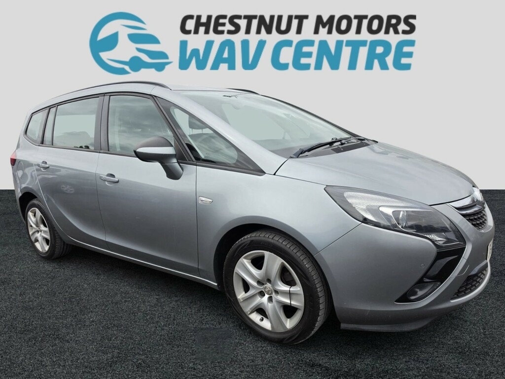 Vauxhall Zafira Tourer 1.8 16V Exclusiv Silver #2