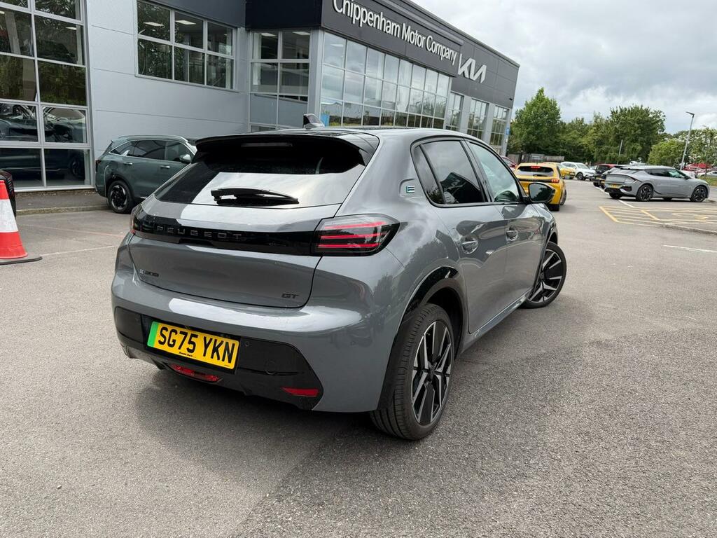 Peugeot e-208 100Kw Gt 50Kwh Grey #4