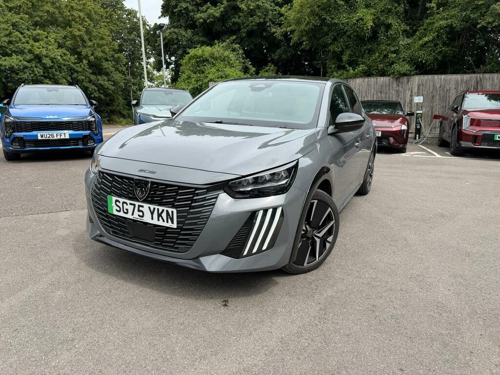 Peugeot e-208 100Kw Gt 50Kwh Grey #3