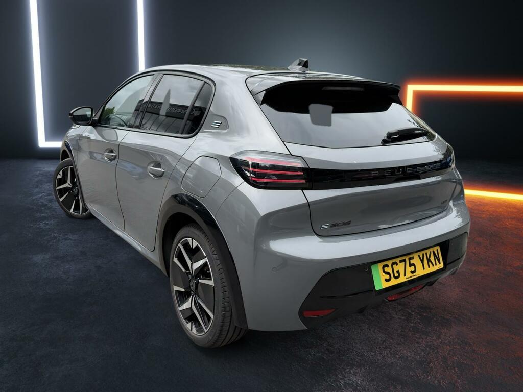 Peugeot e-208 100Kw Gt 50Kwh Grey #2