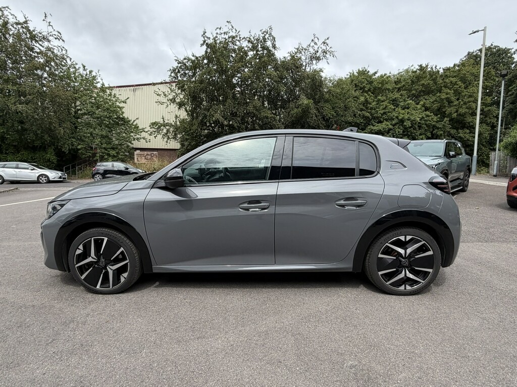 Peugeot e-208 100Kw Gt 50Kwh Grey #5
