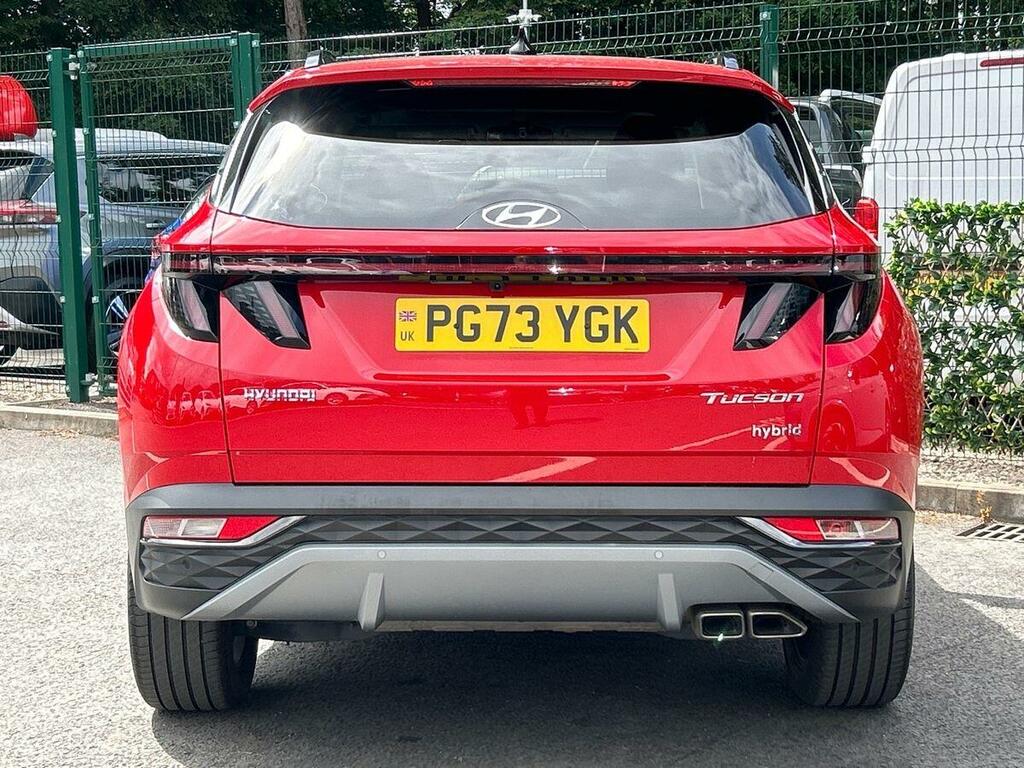 Hyundai Tucson 1.6 T-gdi Mhev Ultimate Dct Euro 6 Ss PG73YGK Red #5