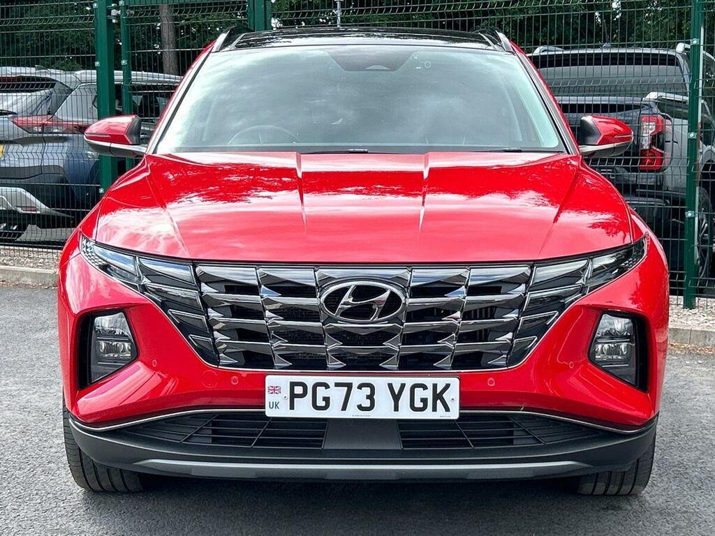 Hyundai Tucson 1.6 T-gdi Mhev Ultimate Dct Euro 6 Ss PG73YGK Red #4